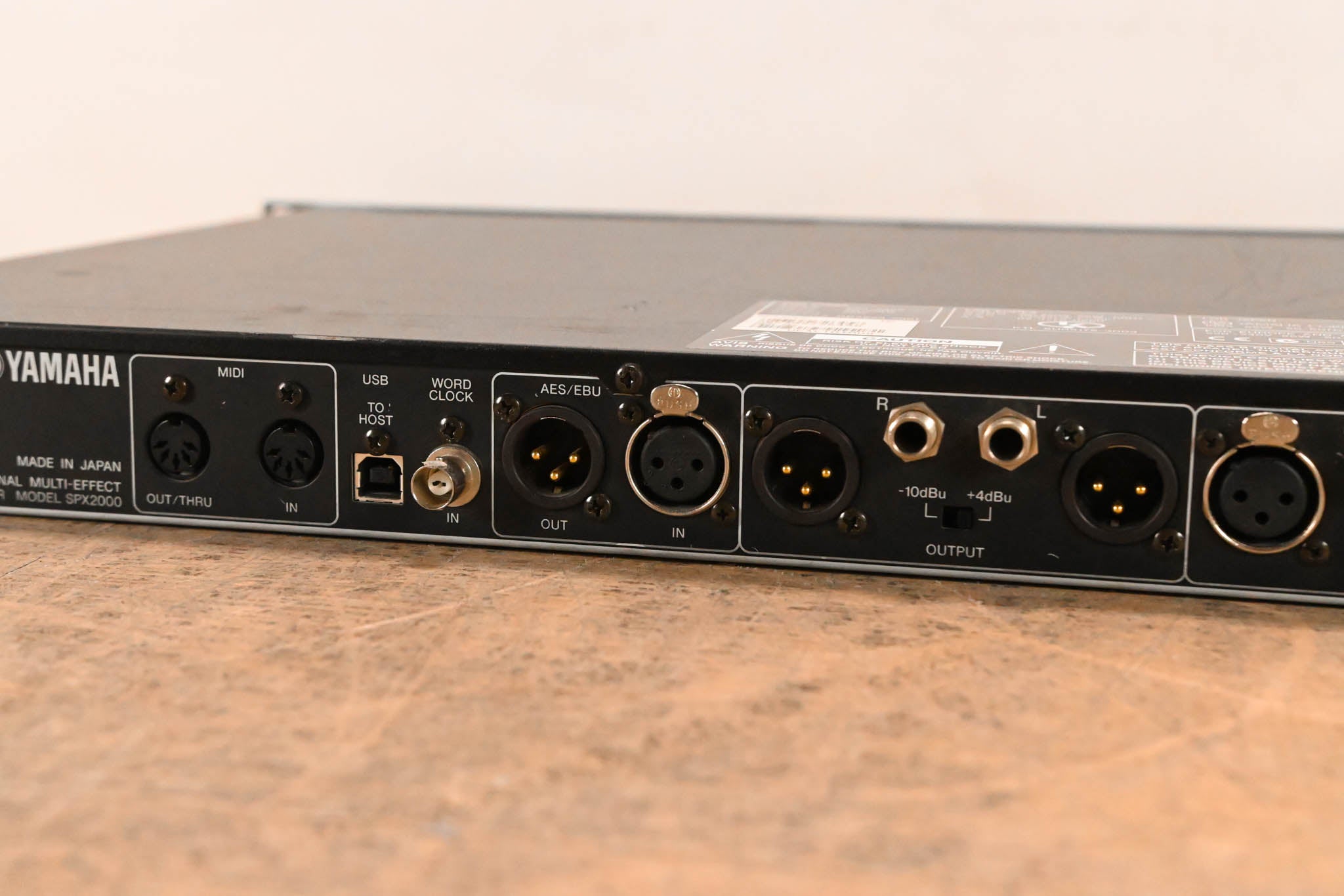 Yamaha SPX2000 Professional Multi-Effect Processor