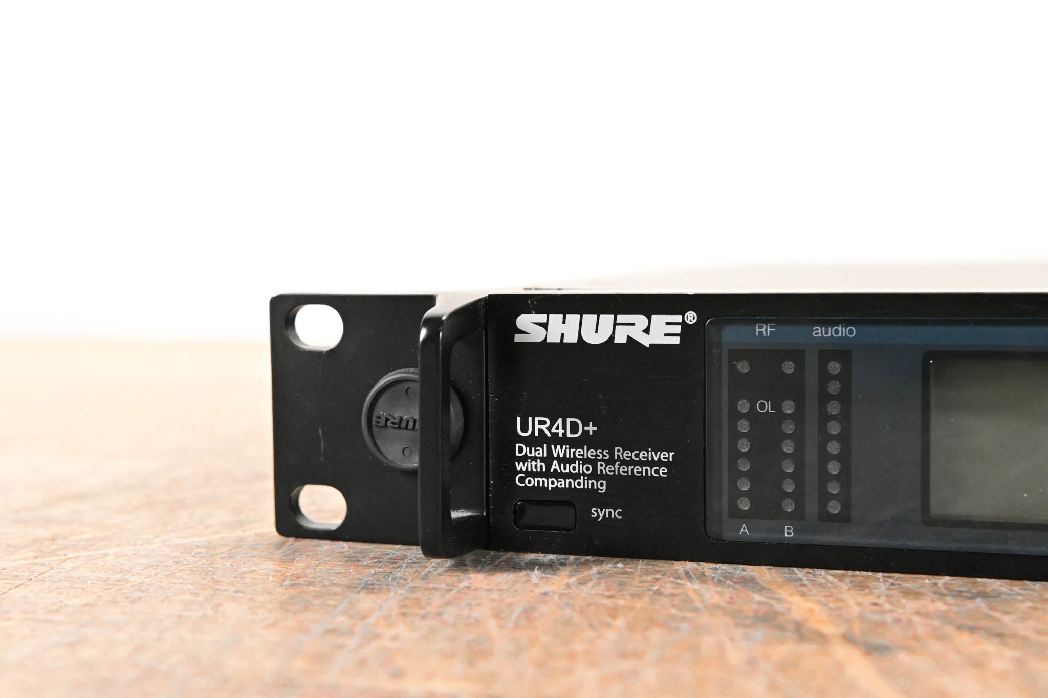 Shure UR4D+ Dual-Channel Wireless Receiver - G1 Band: 470-530 MHz