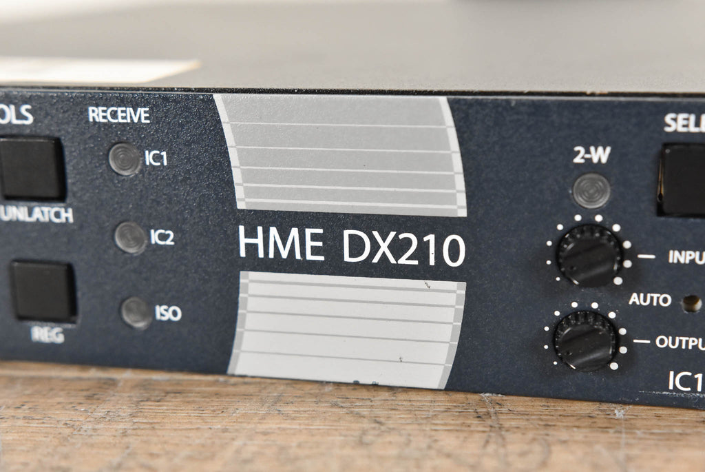 HME WH200 Wireless Intercom Headset – ComLink Digit For Clear-Com DX121 DX200 DX210 (Used, Tested)