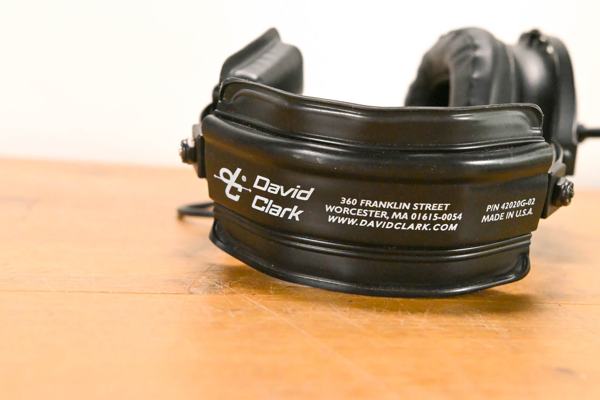 David Clark Single Ear, Over-The-Head Style Headset