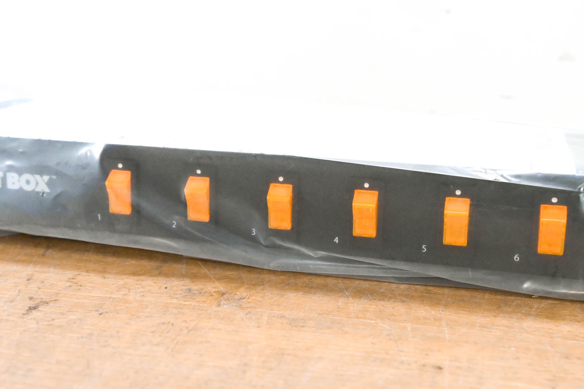 WattBox WB-100-RSW-8 Rack Mount Power Strip with 8 Individual Switches