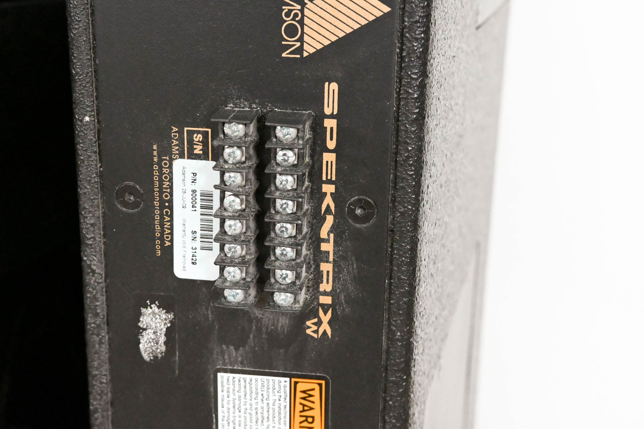 Adamson SpekTrix Wave Wide Angle Vertical Enclosure (PAIR)