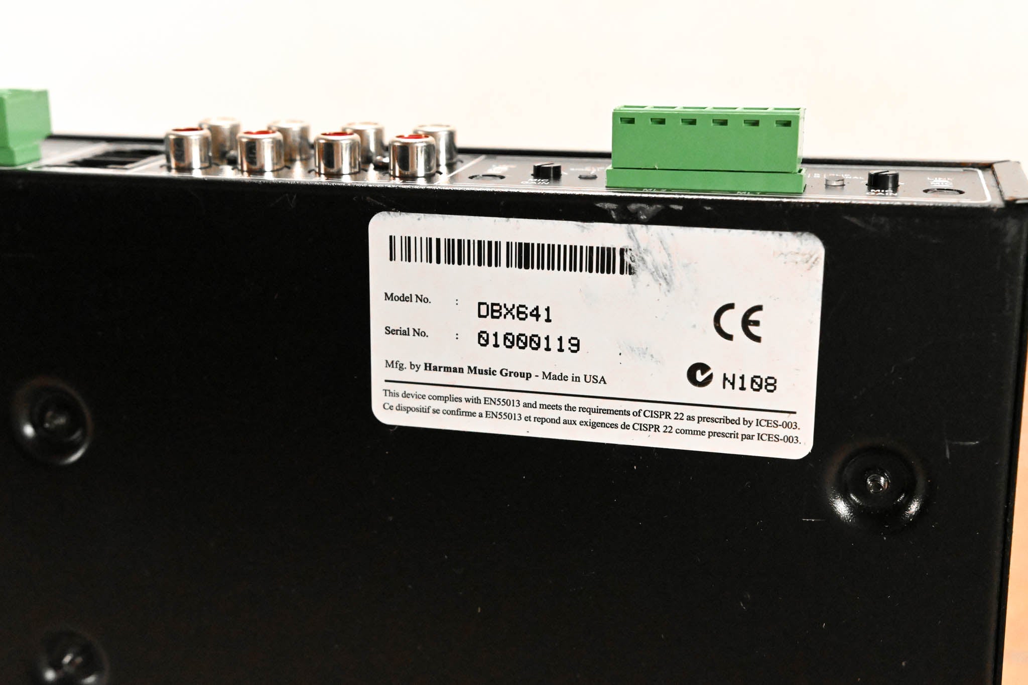 dbx ZonePRO 641 6x4 Digital Zone Processor