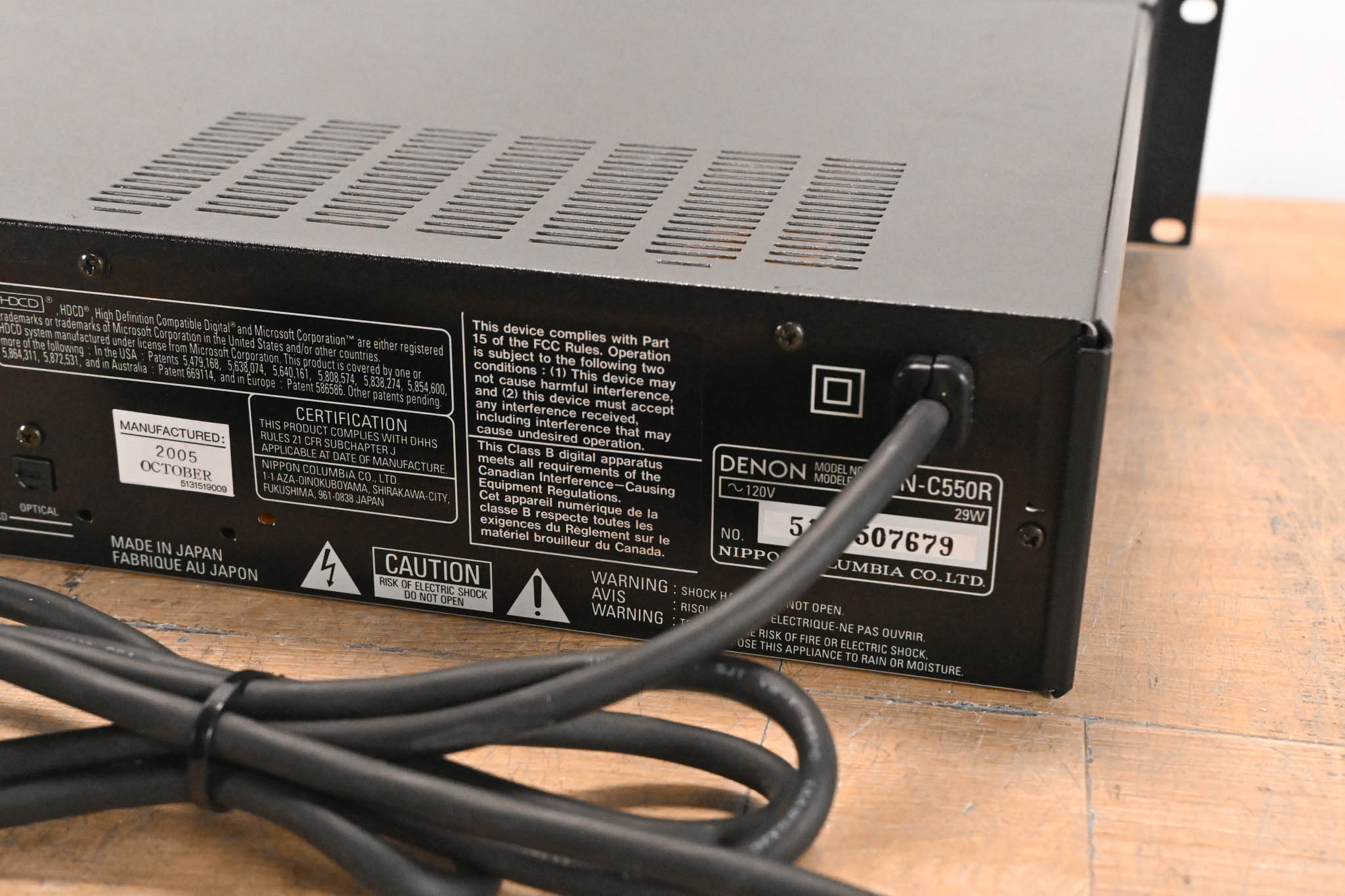 Denon DN-C550R Professional Dual CD Recorder and Player