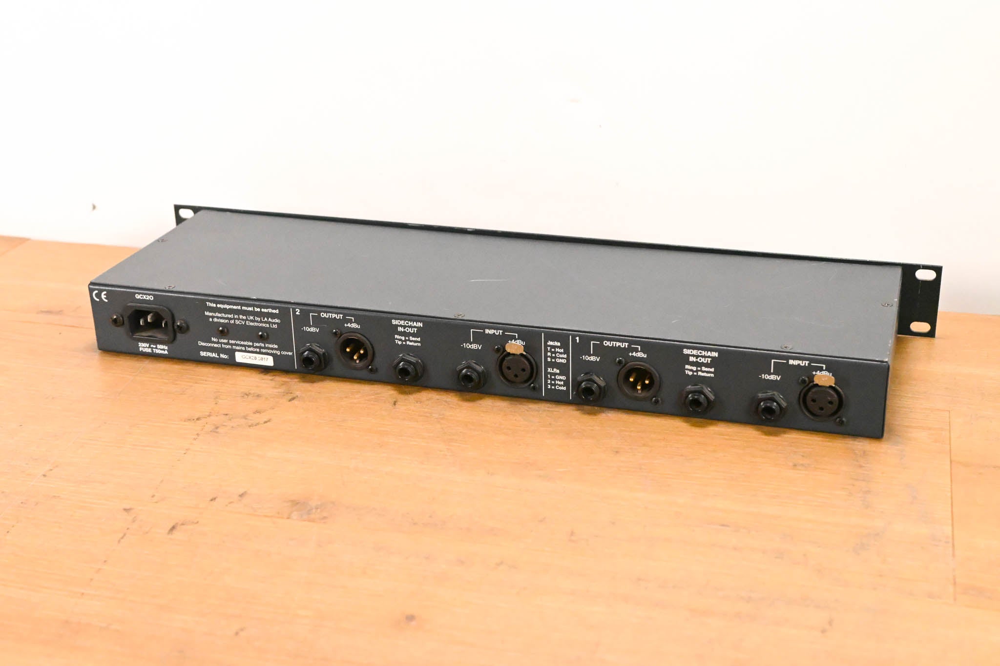LA Audio GCX20 Dual Compressor / Gate