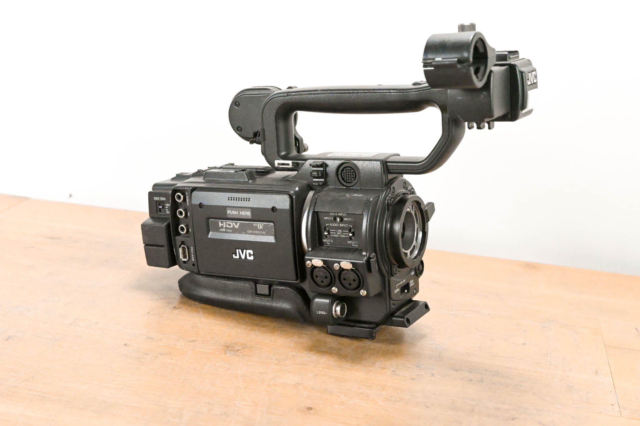 JVC GY-HD110U 1/3" 3-CCD Professional HDV Camcorder