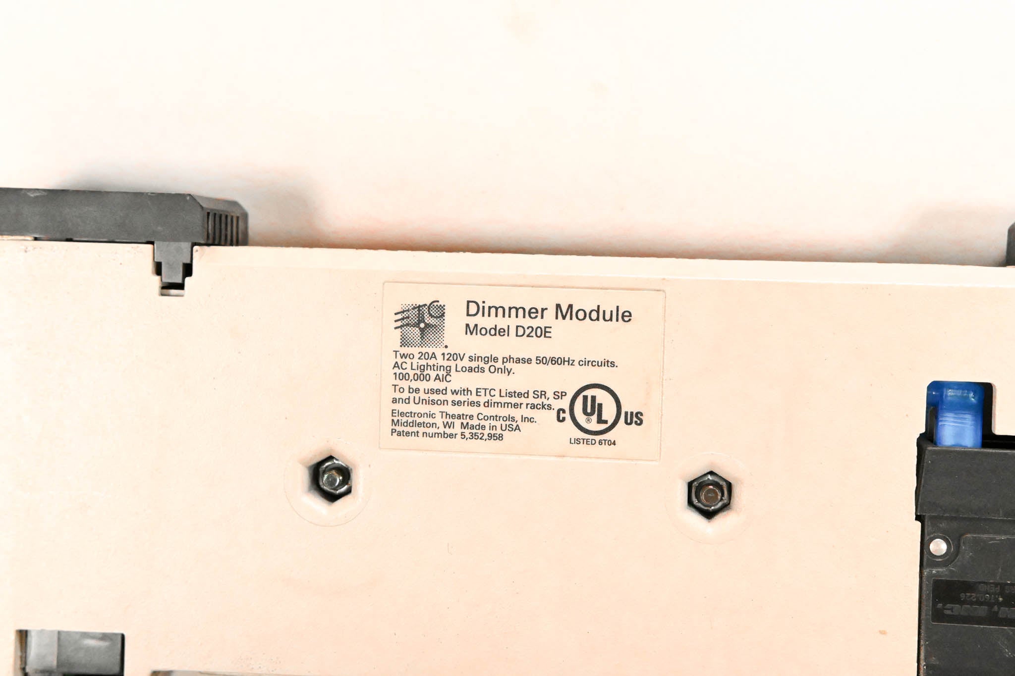 ETC D20E Dual 20A Dimmer Module (Pack of 4)