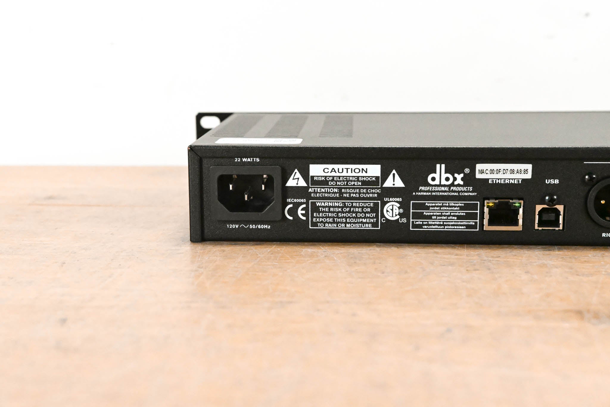 dbx DriveRack PA2 Complete Loudspeaker Management System