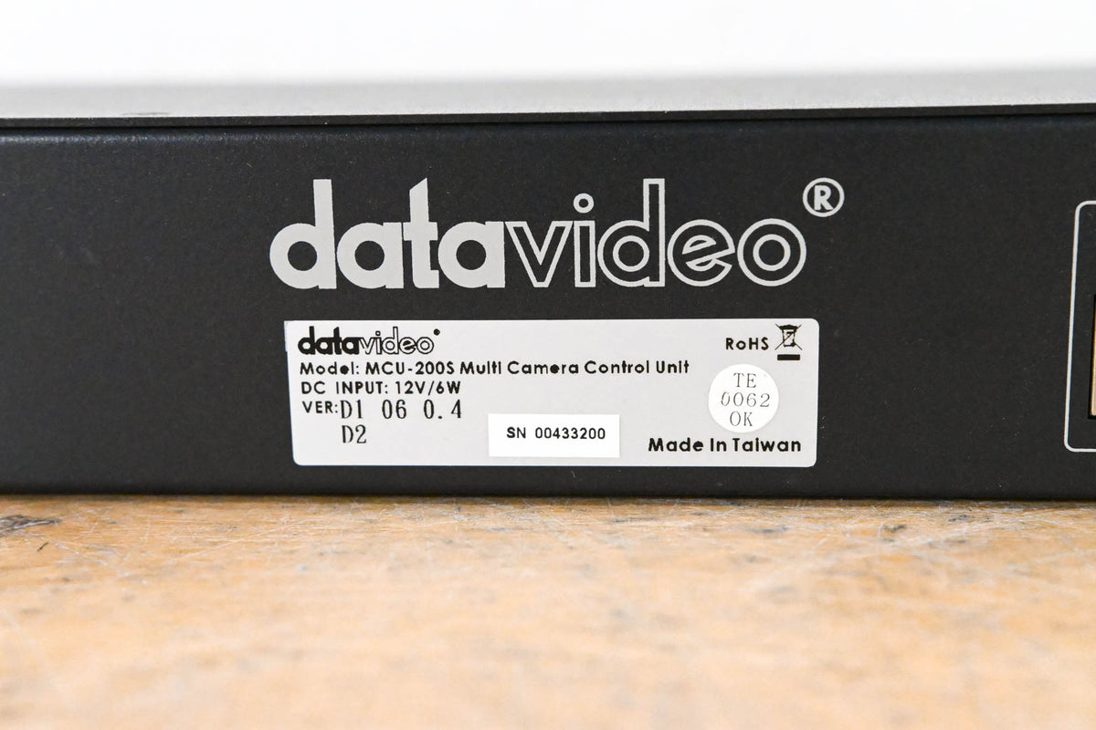 Datavideo MCU-200S Multi-Camera Control Unit (NO POWER SUPPLY)