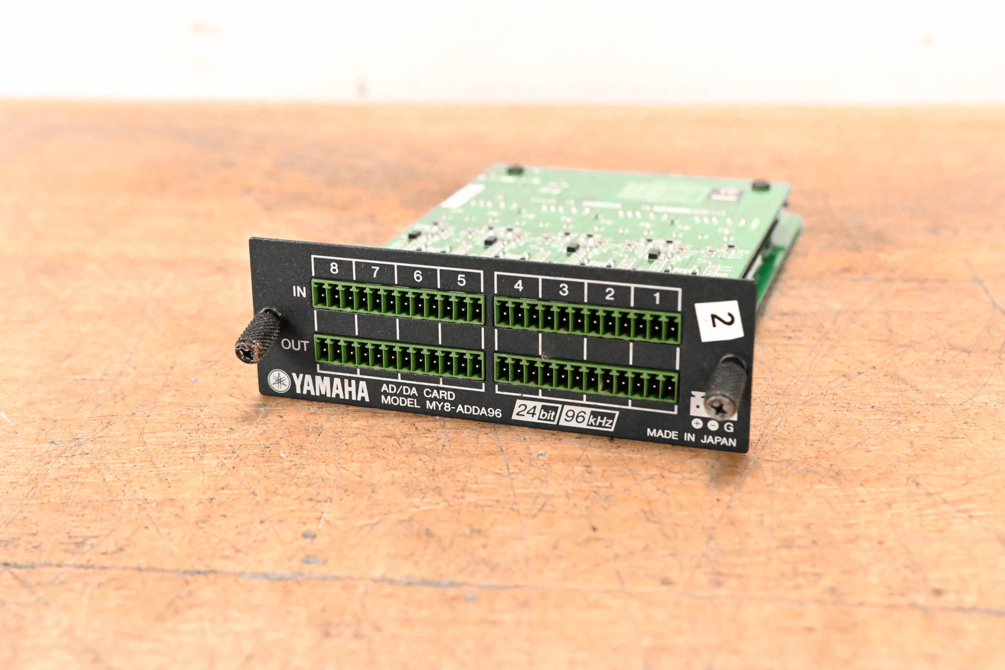 Yamaha MY8-ADDA96 8-Channel Analog I/O Card CG01S7H