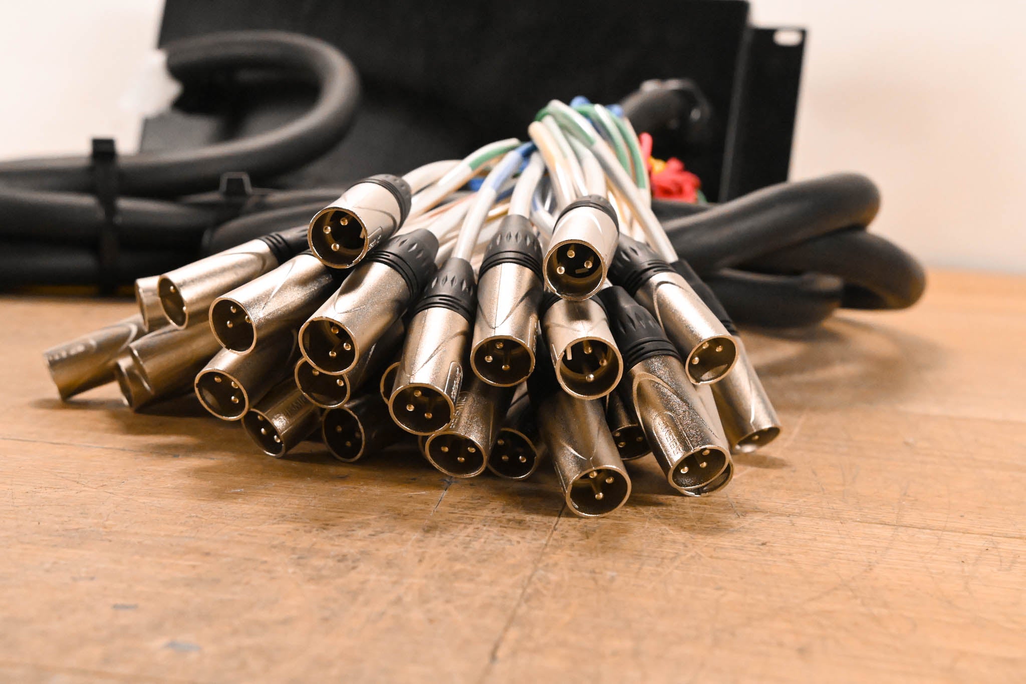 Seismic Audio SARMSS-32x1515 - 32-CH XLR TRS Combo Splitter Snake Cable