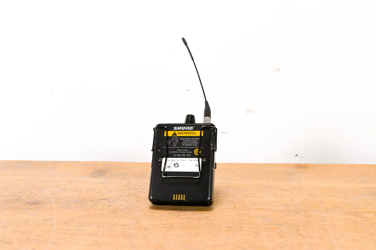 Shure PSM 900 Wireless IEM System L6 Band: 656-692 MHz (NO POWER SUPPLY)