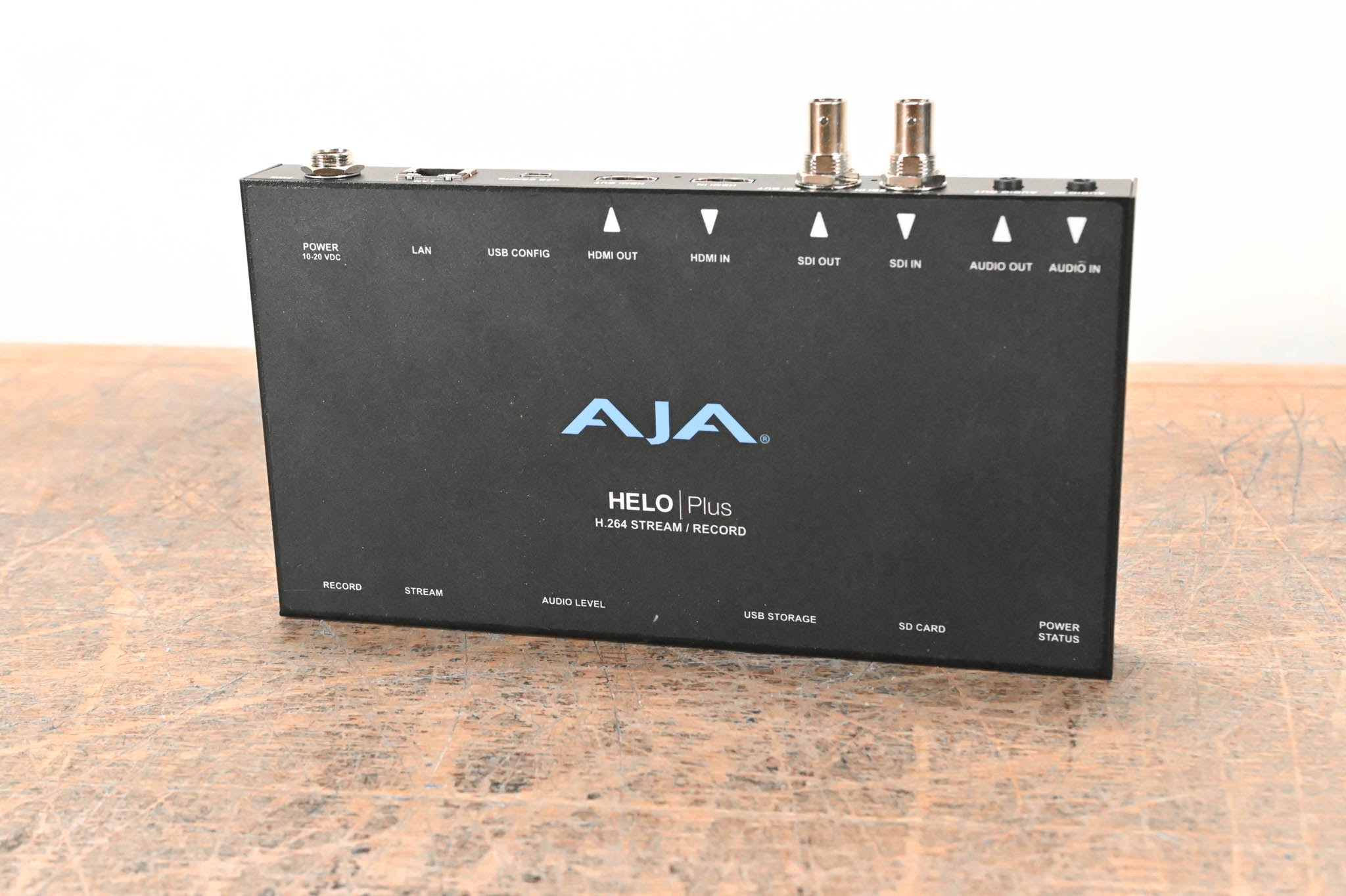 AJA HELO Plus H.264 Streamer & Recorder w/ 3G-SDI & HDMI NO POWER SUPPLY