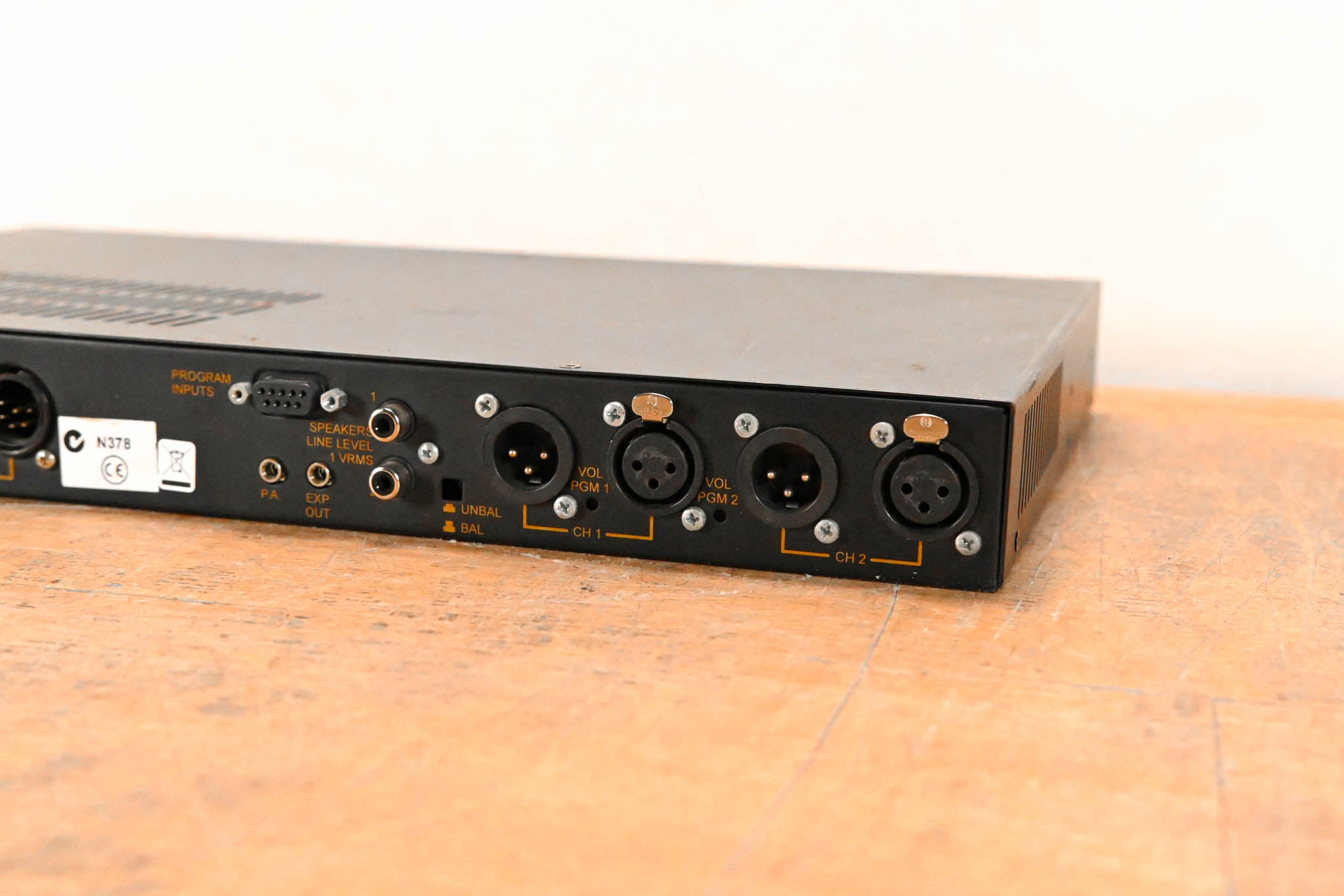 Telex MS-2002 2-Channel Master Station and Power Supply