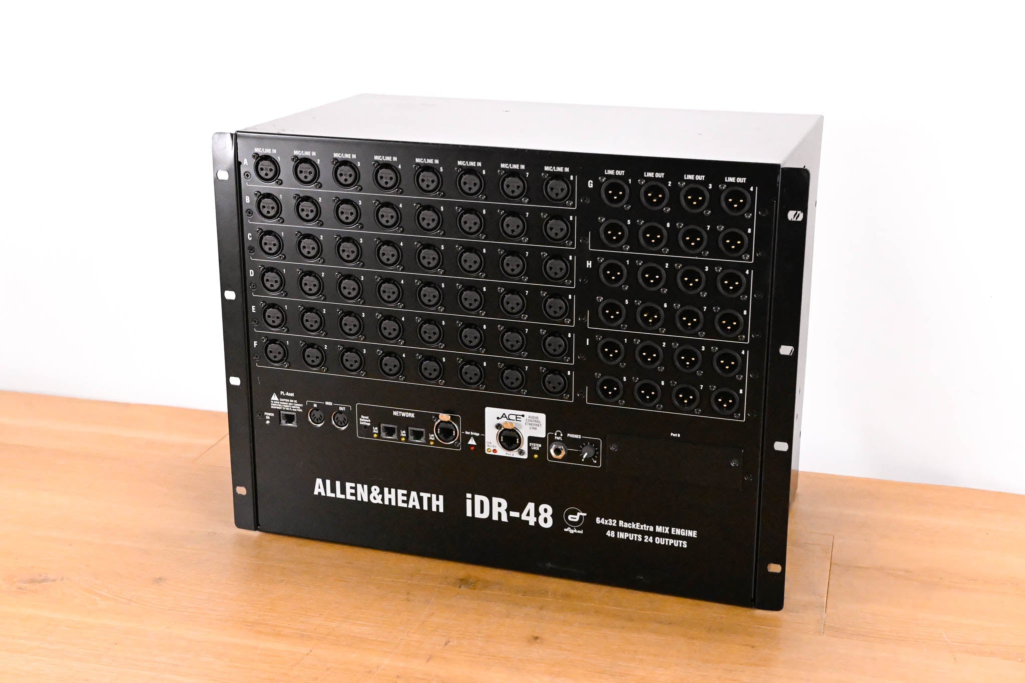 Allen & Heath iDR-48 48-In, 24-Out Audio Stage Box