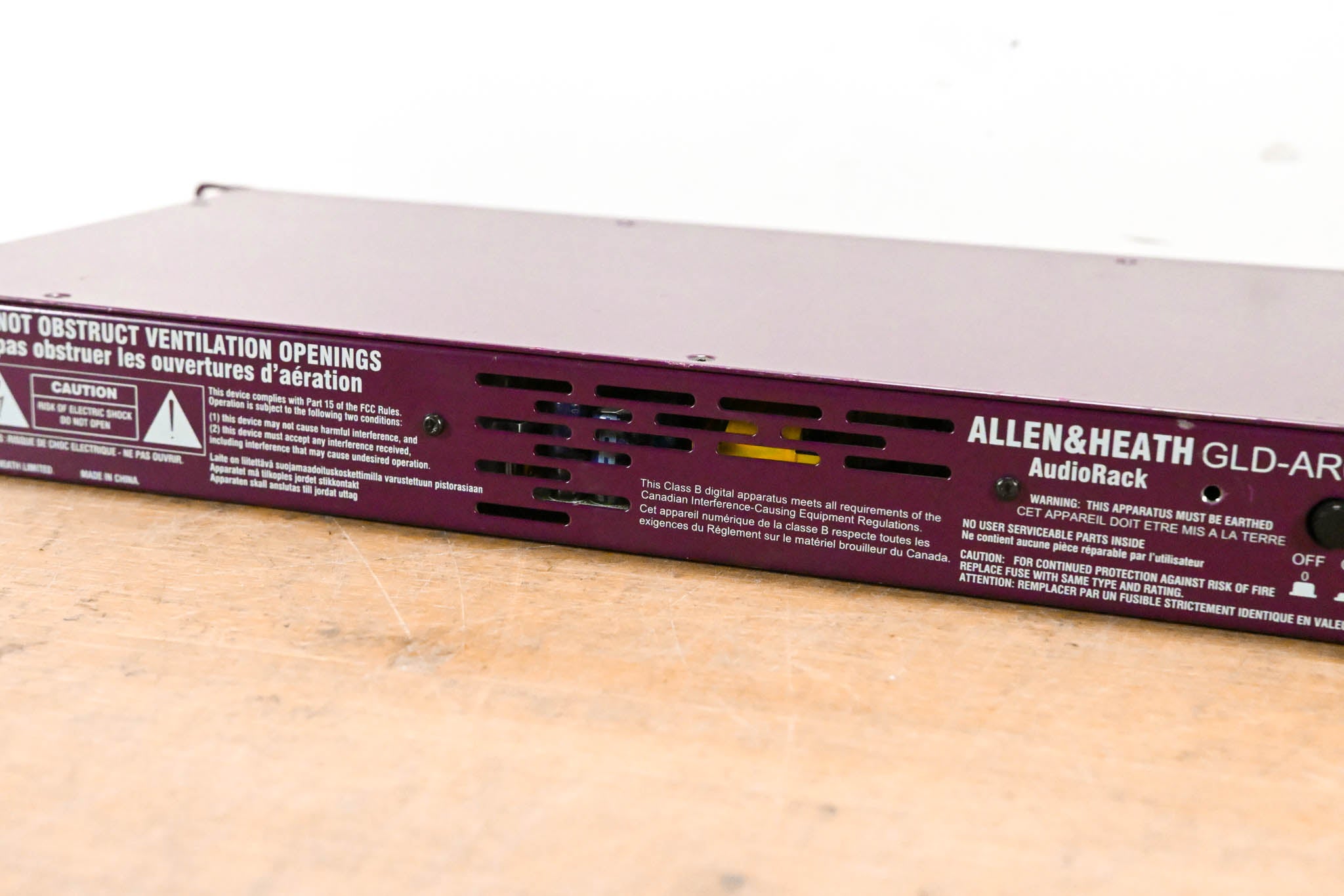 Allen & Heath GLD-AR84 8x4 I/O Expander AudioRack