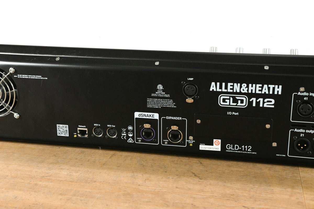 Allen & Heath GLD-112 Chrome Edition Digital Mixing Surface