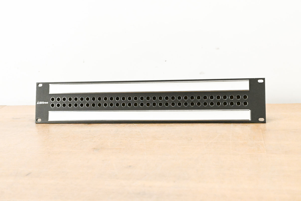 Bittree B64T-2MWTHD 2x32 2RU Mini-WECO Video Patchbay