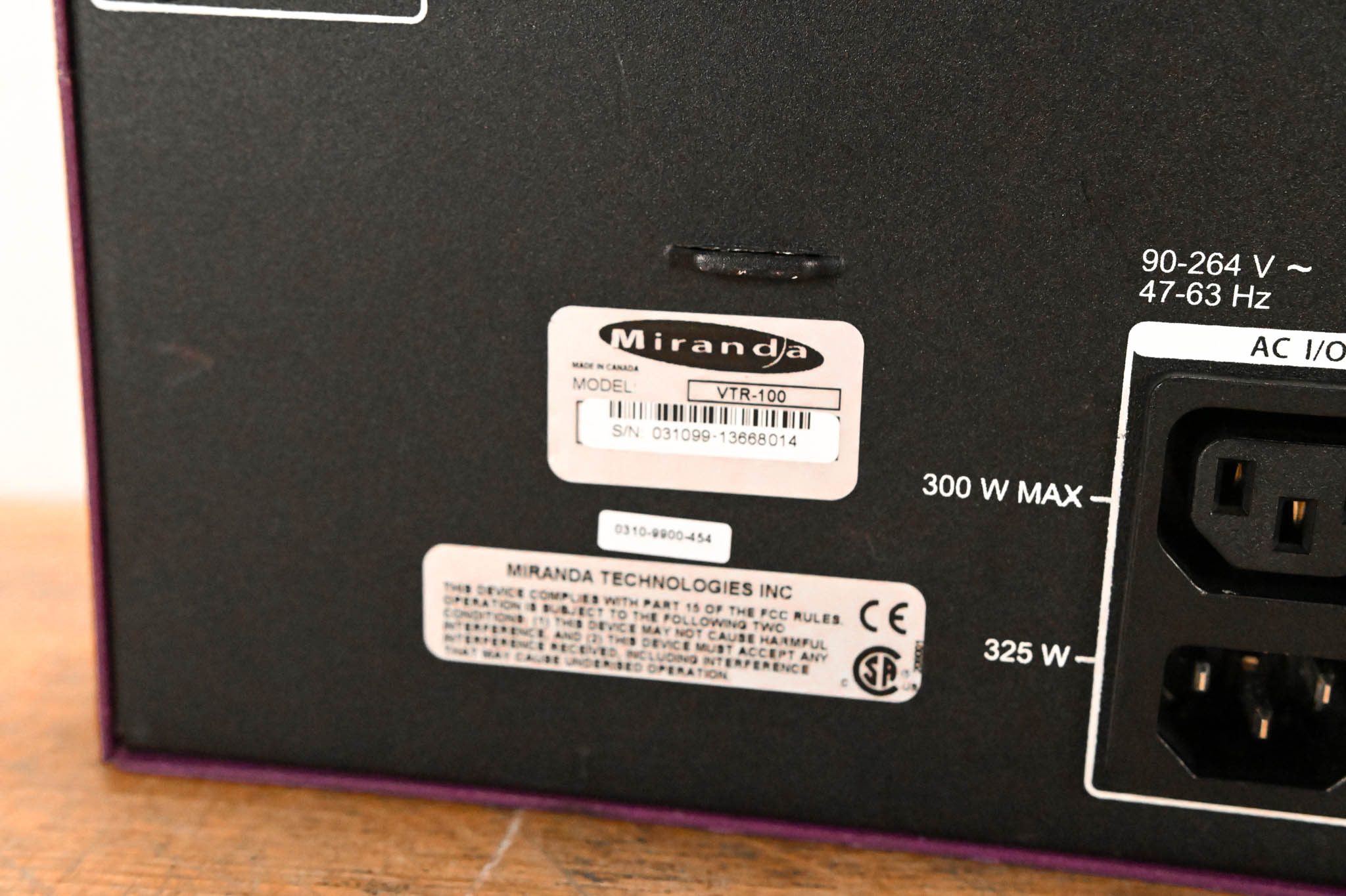 Miranda VTR-100 Analog to Digital Bi-Directional Media Converter