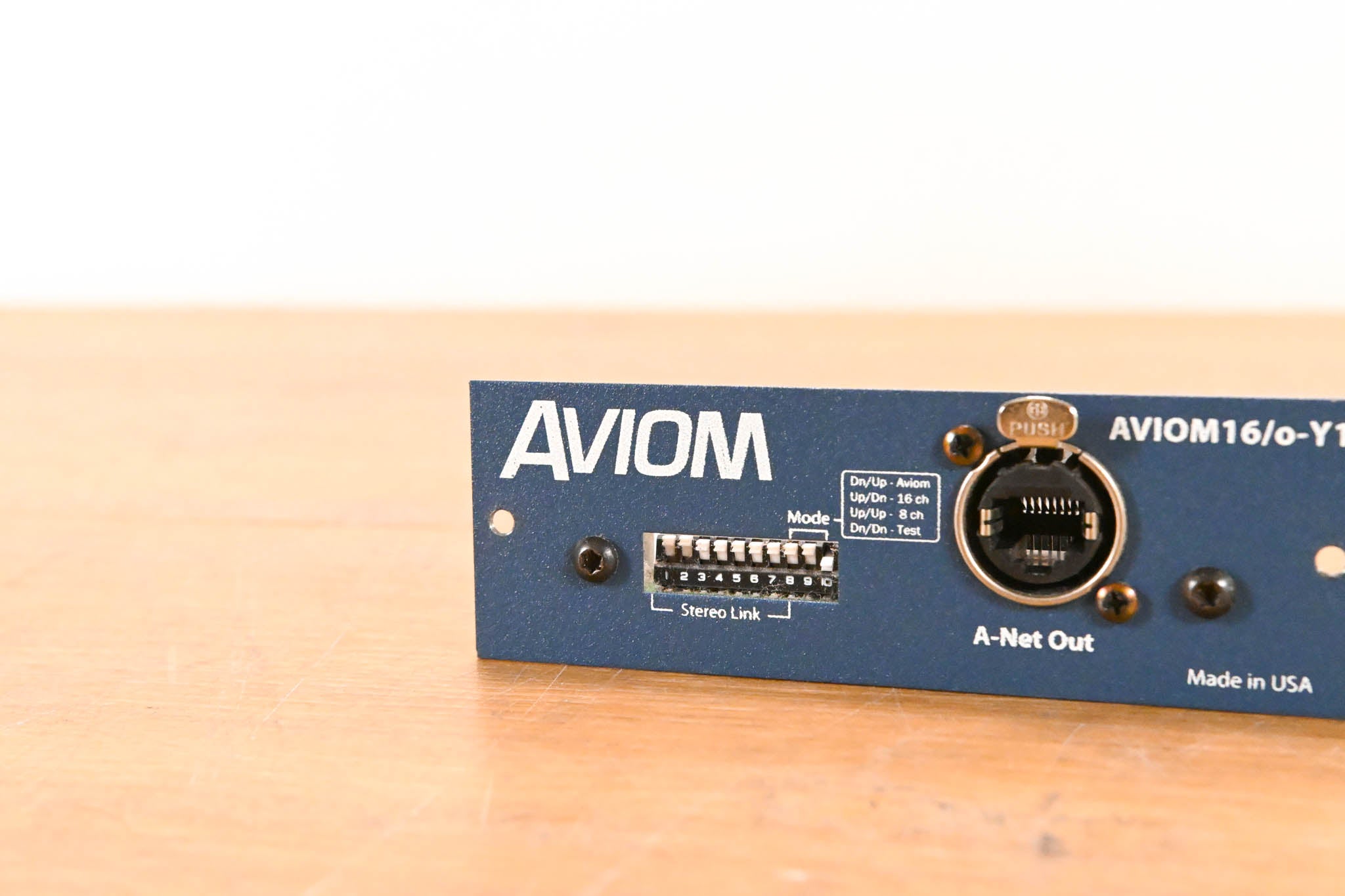 Aviom 16/o-Y1 A-Net Card for Yamaha Digital Products