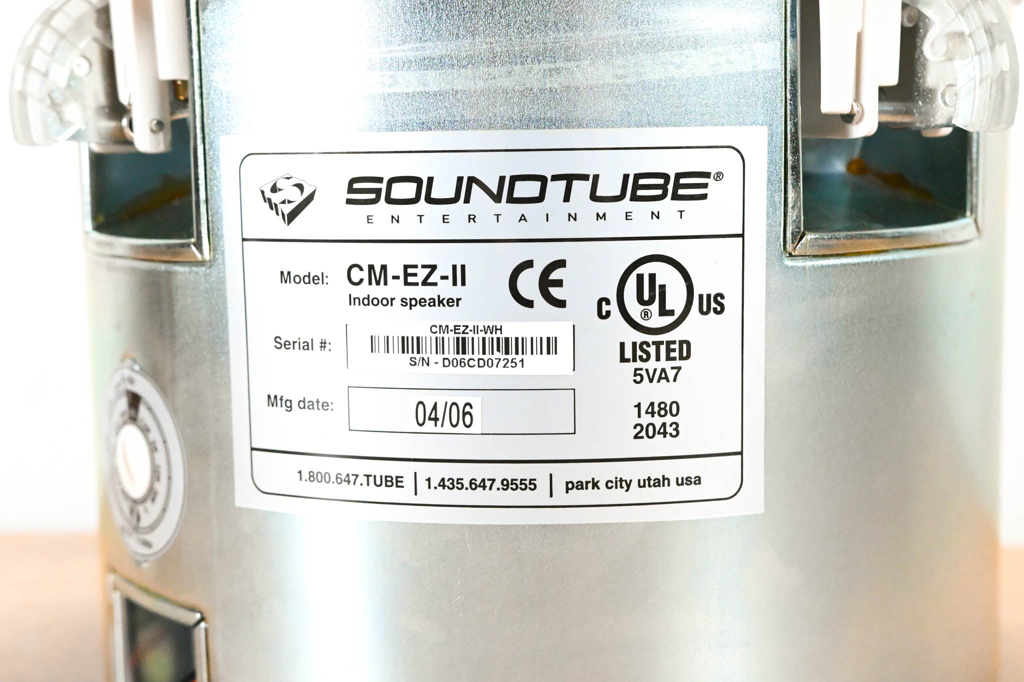 SoundTube CM-EZ-II-WH 8" 2-Way In-Ceiling Speaker