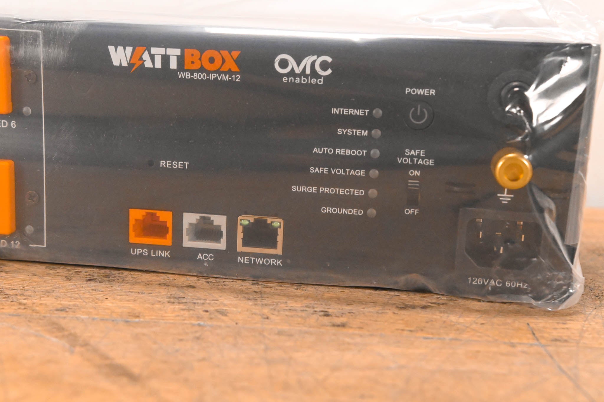 WattBox WB-800-IPVM-12 Rackmount IP Power Conditioner (12 Outlets)