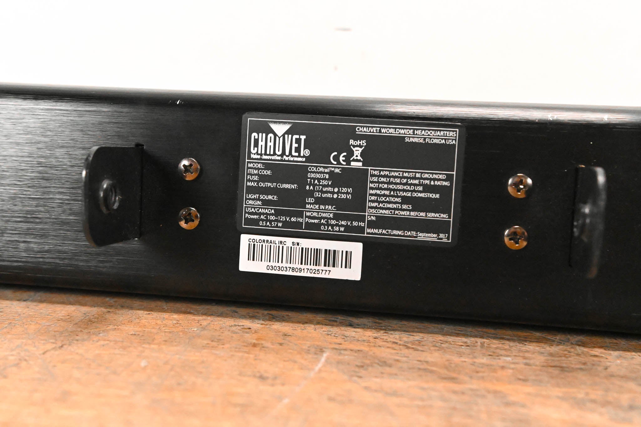 Chauvet COLORrail IRC 320x0.25W RGB LED Strip Light