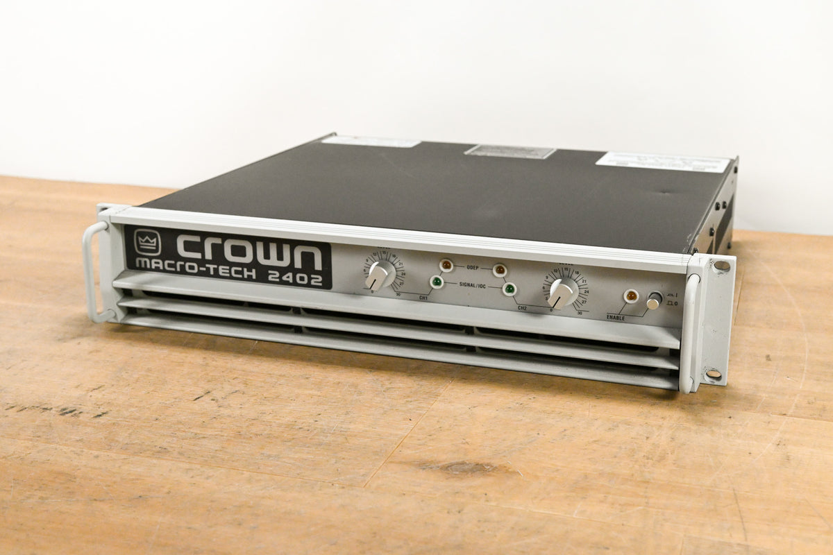 Crown Macro-Tech 2402 2-Channel Power Amplifier