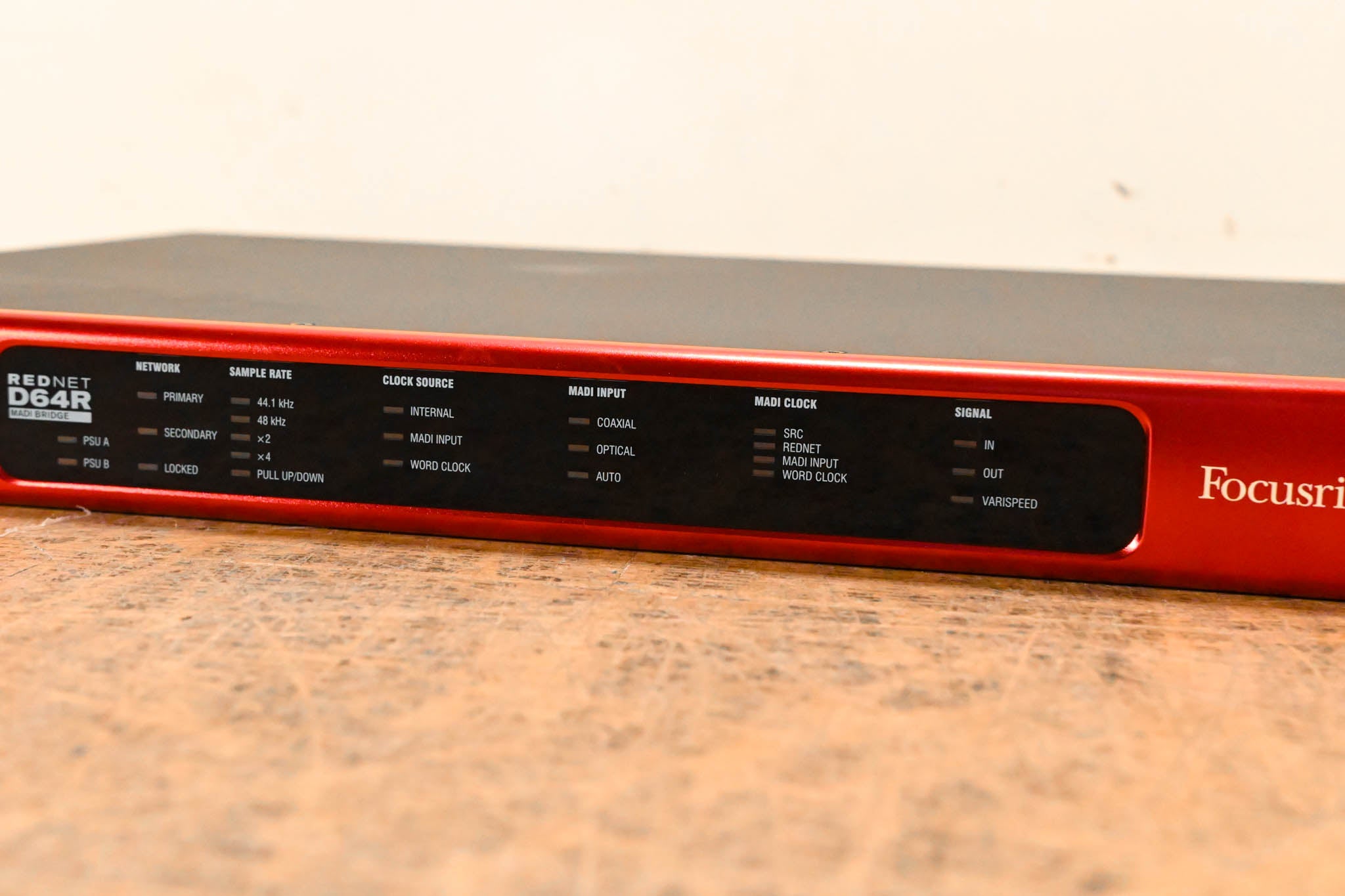 Focusrite RedNet D64R 64-Channel Dante to MADI Interface