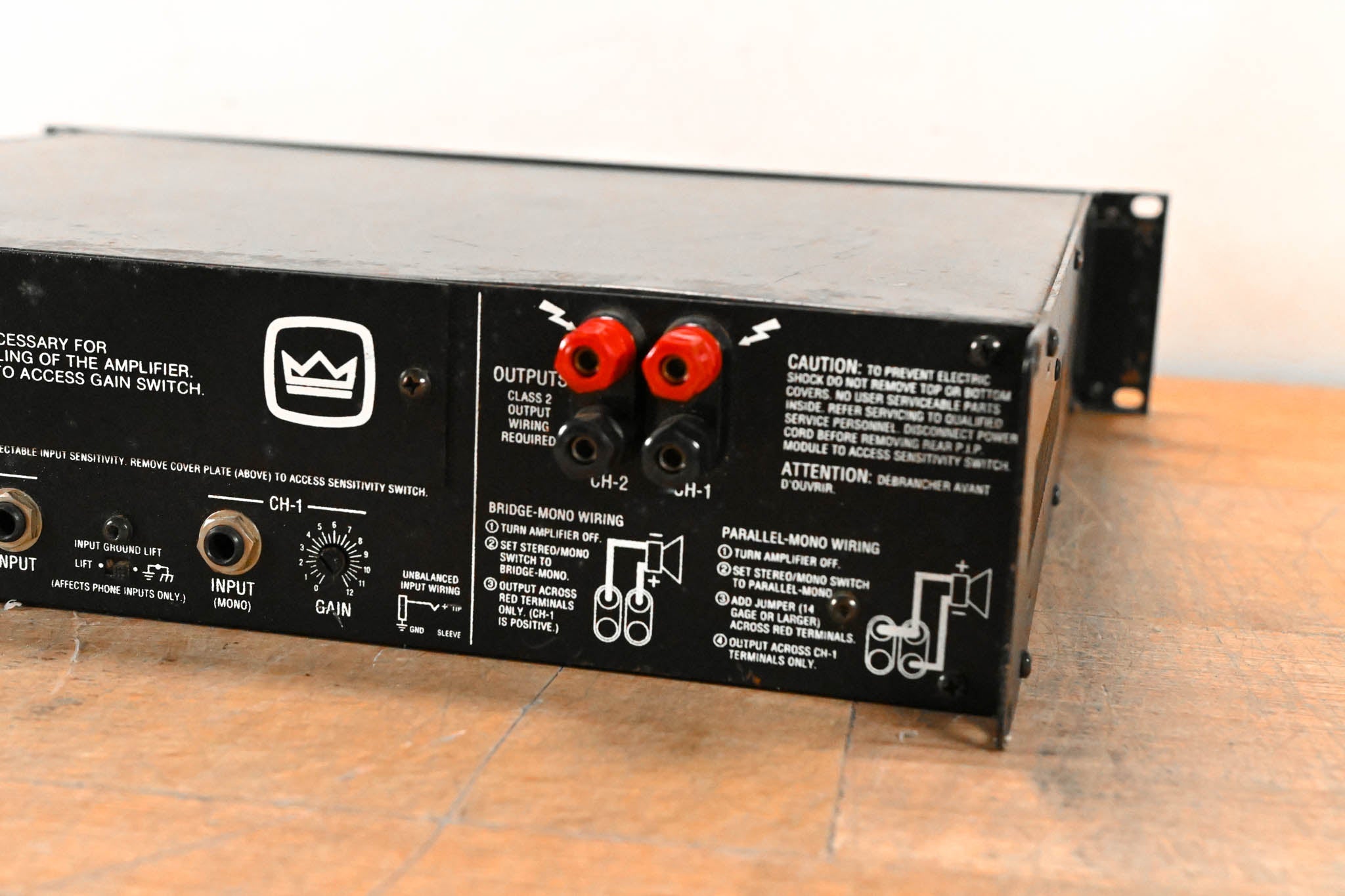 Crown Power Base-2 2-Channel Power Amplifier