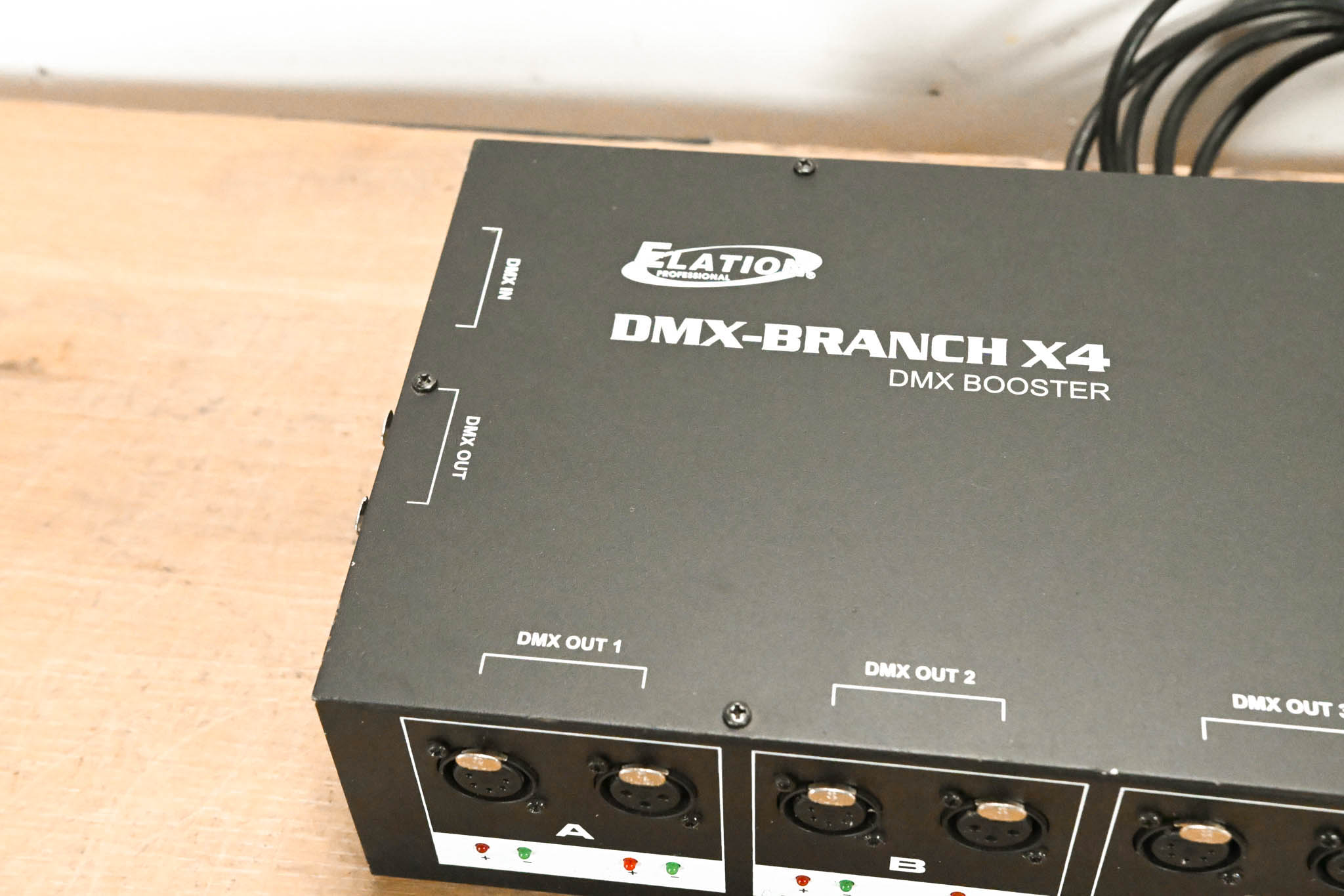 Elation DMX-Branch/4 4-Way 3-pin and 5-pin DMX Distributor