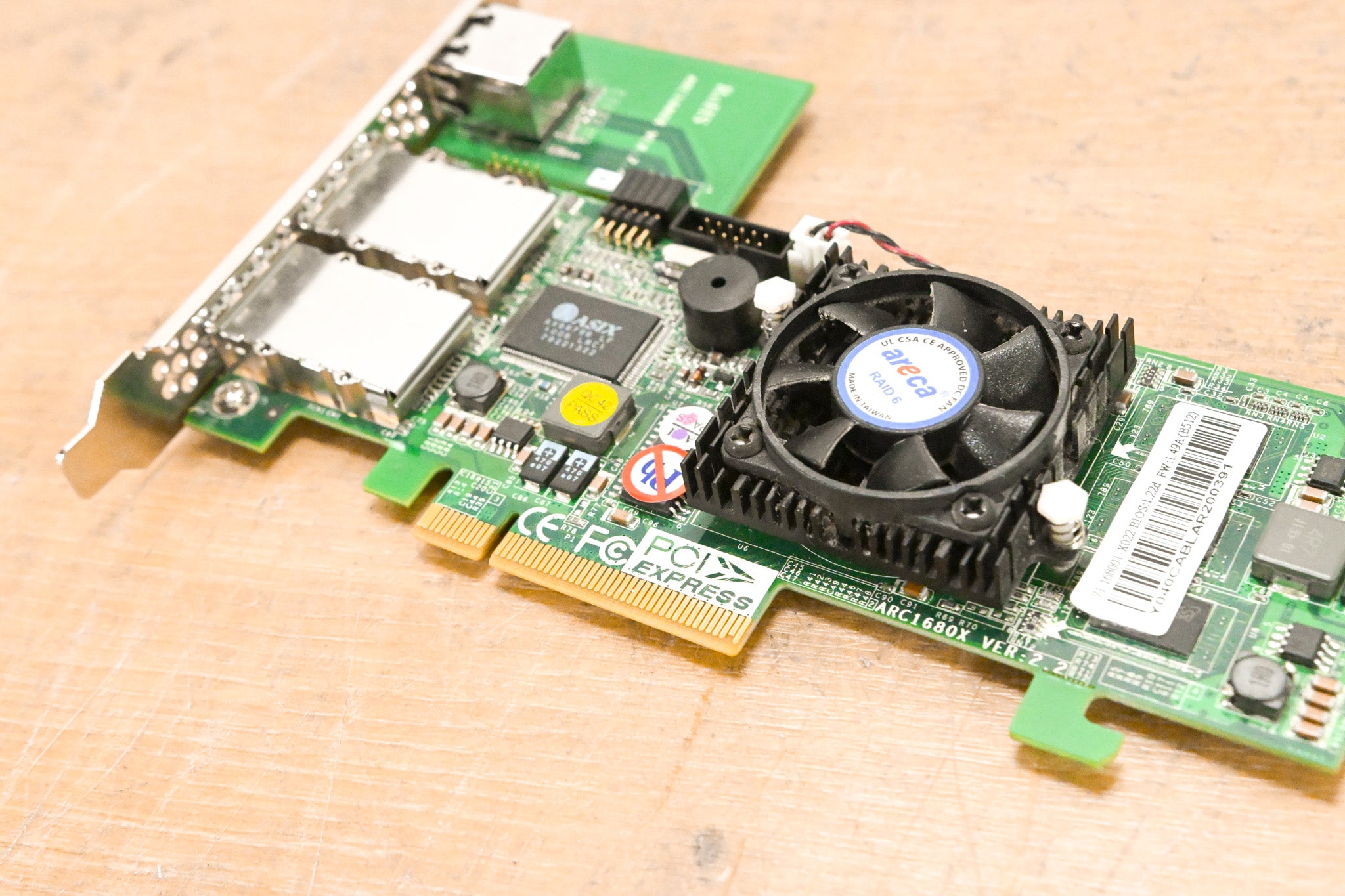 Areca ARC-1680X Ver. 2.2 SAS RAID card