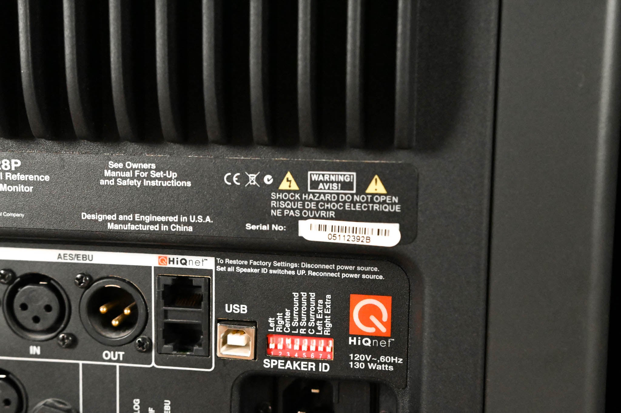 JBL LSR4328P 2-Way 8" Bi-Amplified Studio Monitor (PAIR)