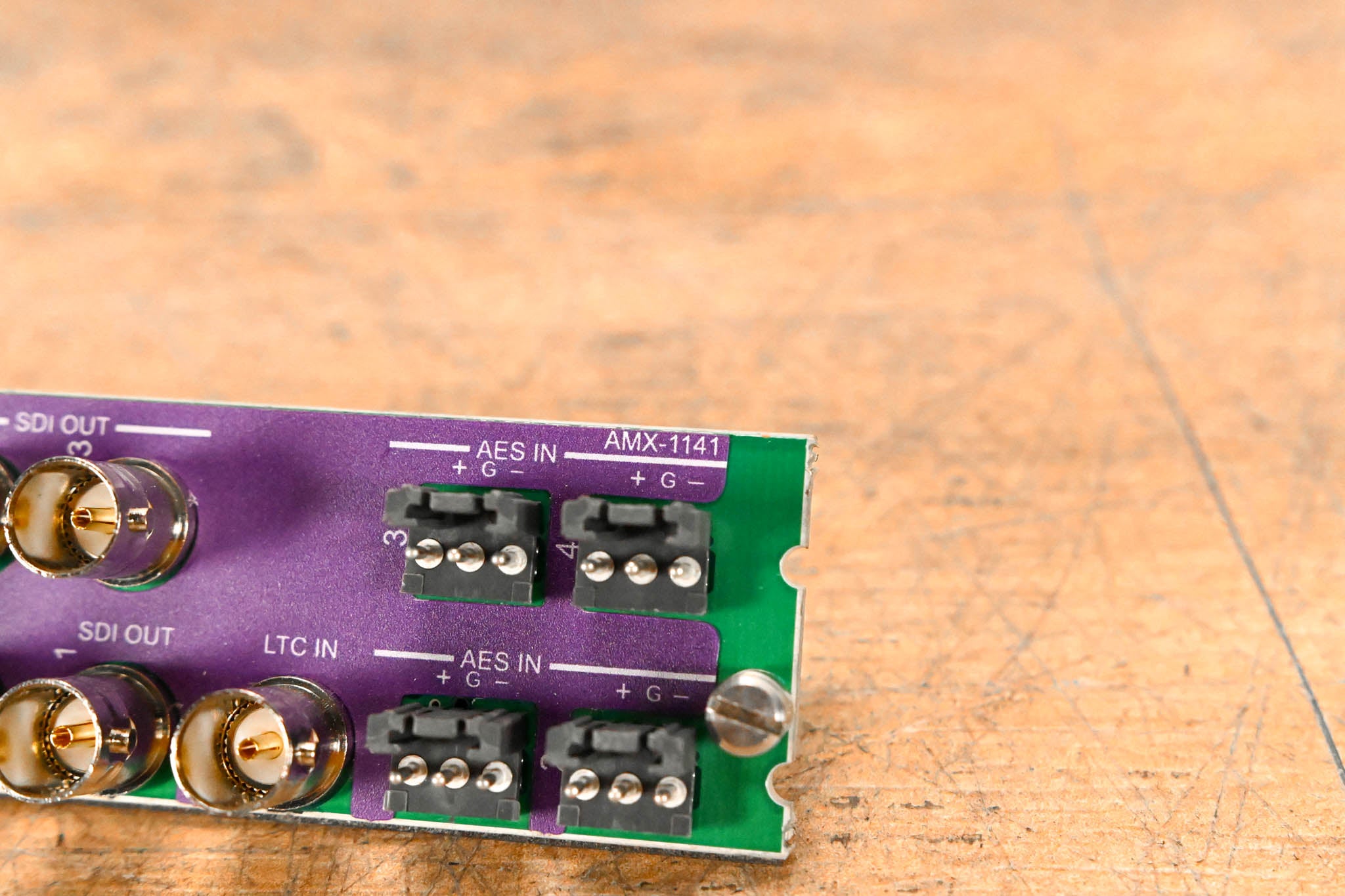 Miranda AMX-1141 Rear I/O Module for Densité Frame