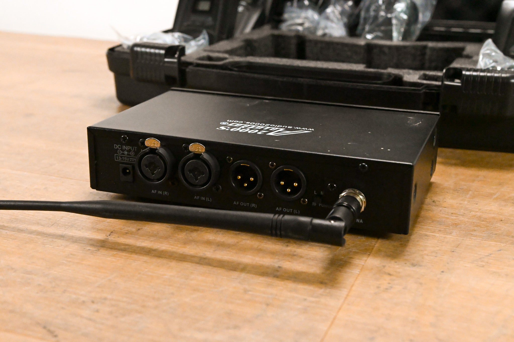 Audio2000's AWM630BU IEM System w/ six Bodypack Receivers: 573-597.8 MHz