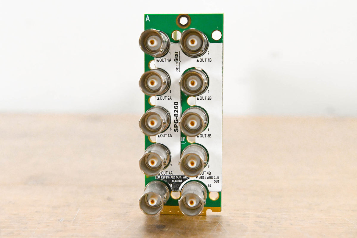 Ross SPG-8260 Sync Pulse Generator with Rear Module