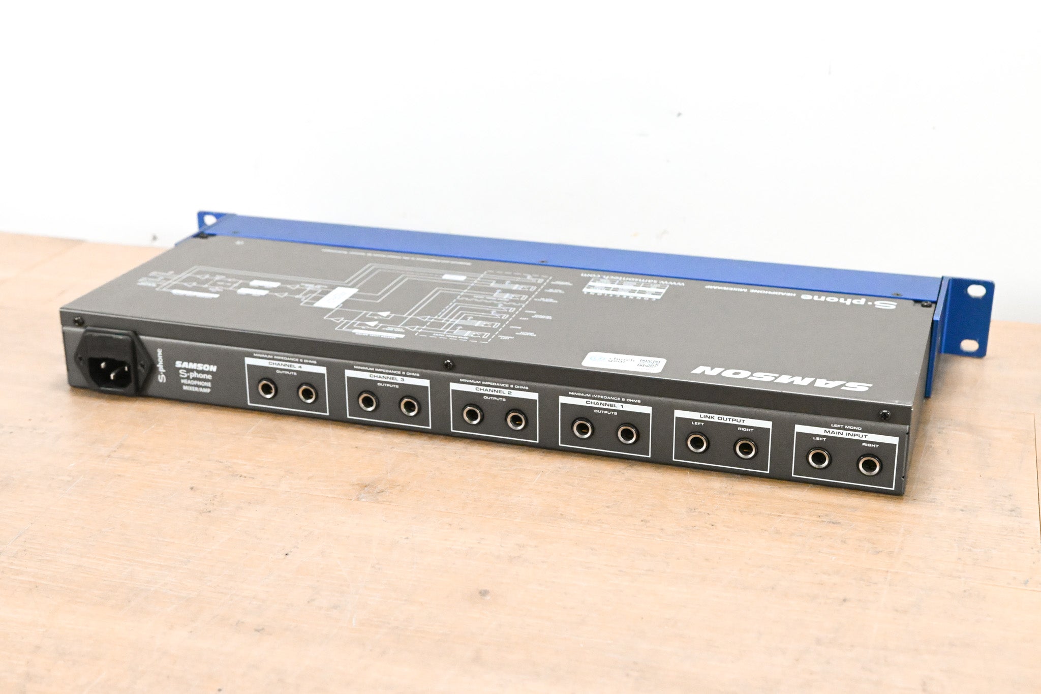 Samson S-phone 4-Channel Headphone Mixer/Amp