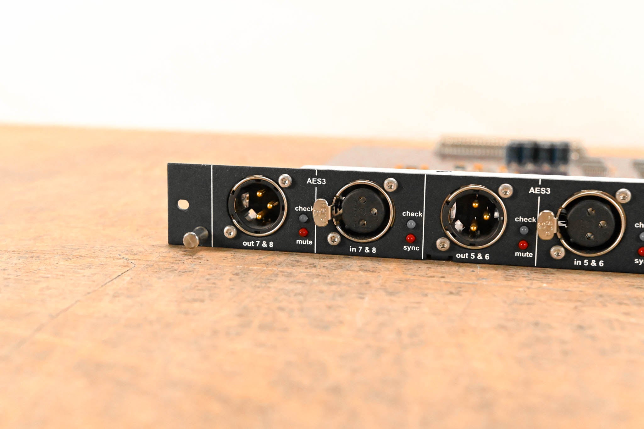 Midas DL443 Analog 8 Input, 8 Output Card with 1/4" TRS Connectors