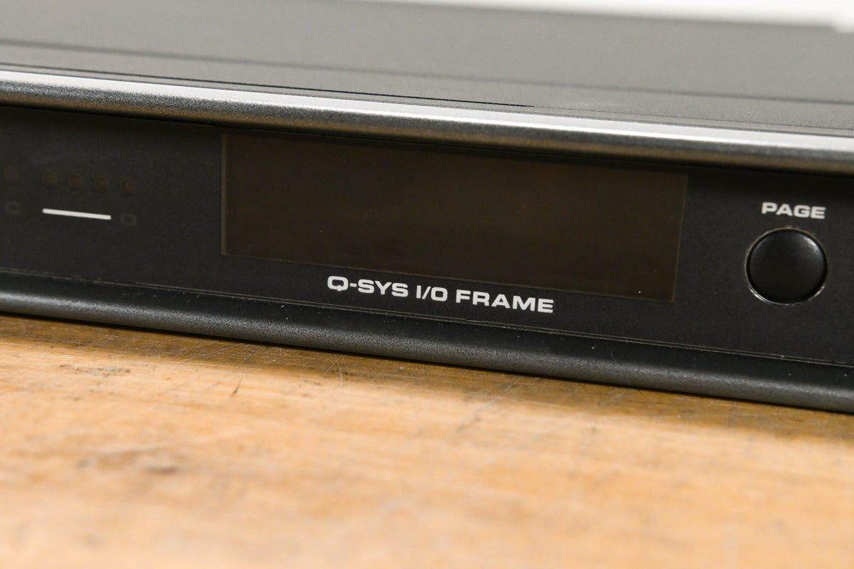 QSC Q-SYS I/O Frame Type 2