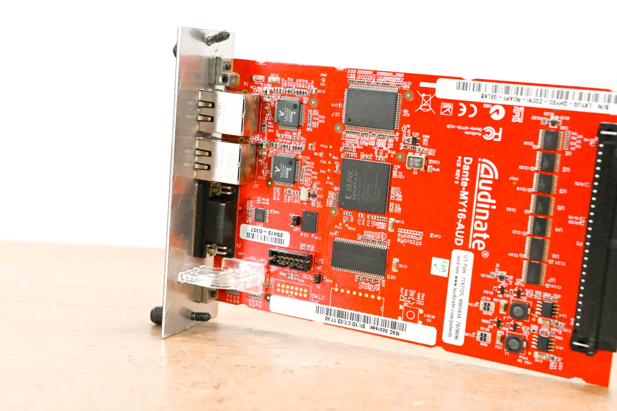 Audinate Dante-MY16-AUD 16-Channel Dante Network I/O Card