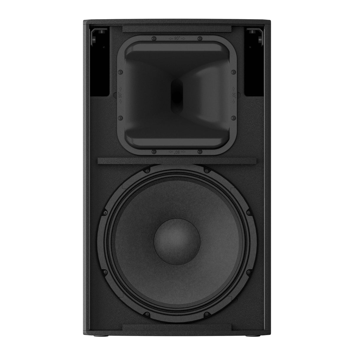 Powered full-range loudspeaker 90 x 50 (rotatable) black finish