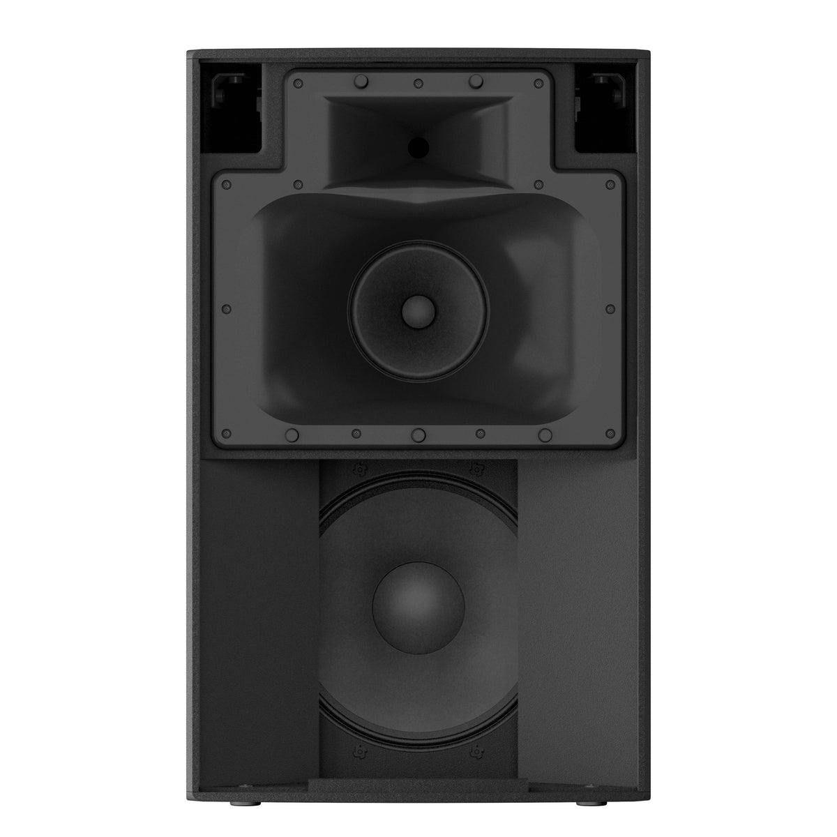 Powered full-range loudspeaker 75 x 50 black finish