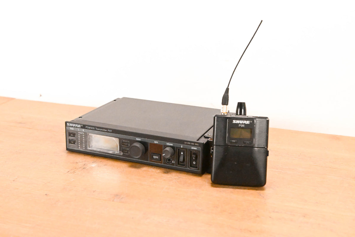 Shure PSM 900 Wireless IEM System L6 Band: 656-692 MHz (NO POWER SUPPLY)
