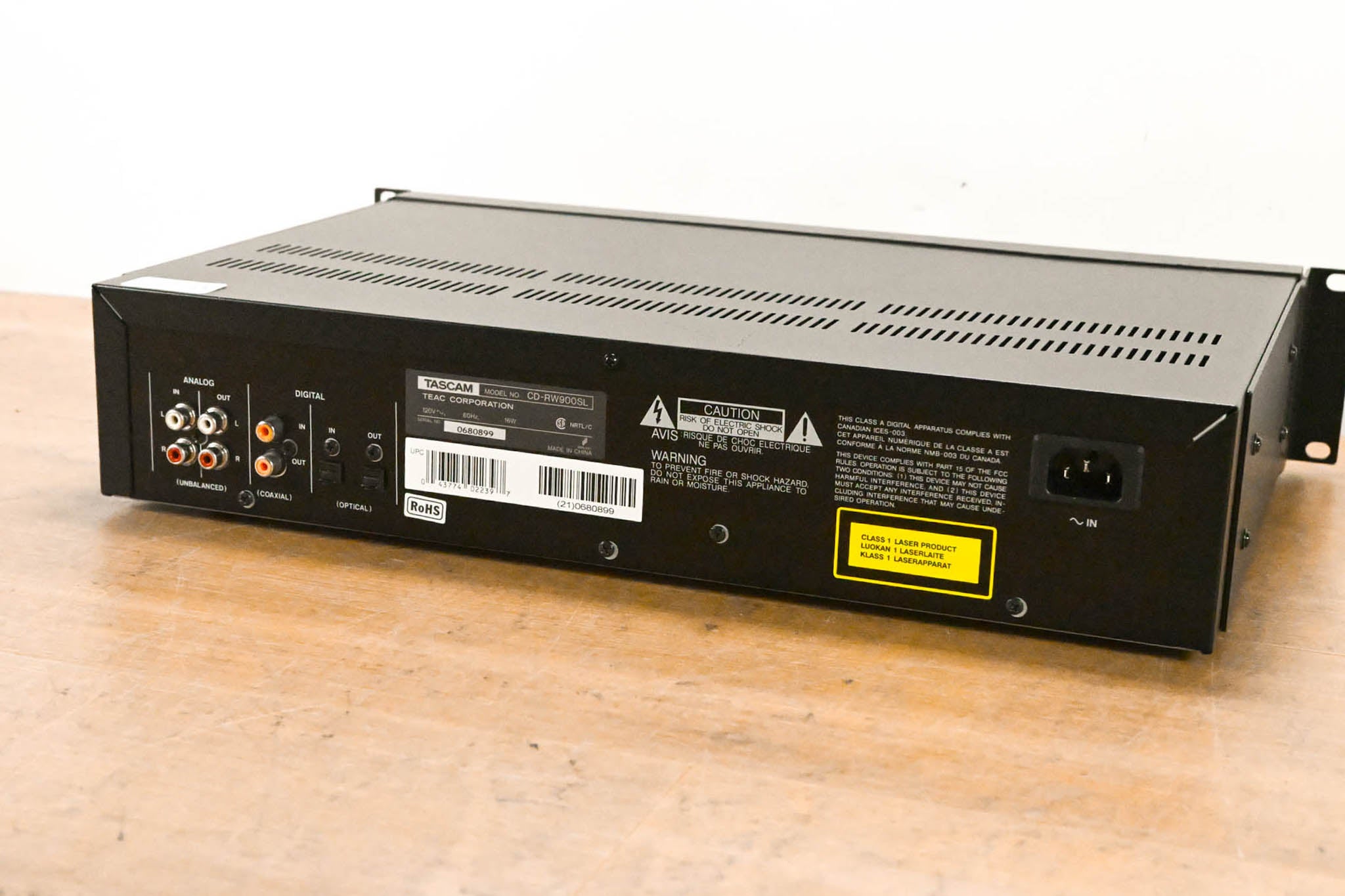 TASCAM CD-RW900SL CD Rewritable Recorder