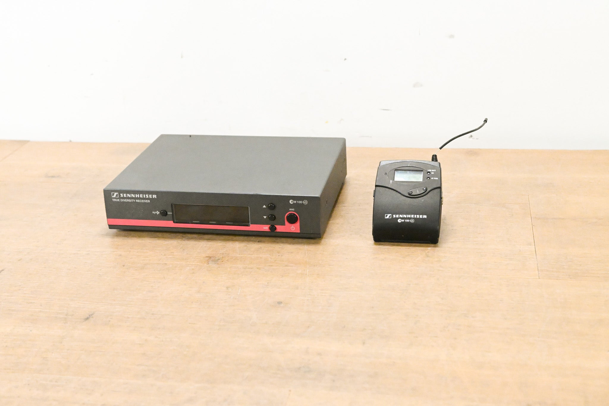 Sennheiser ew 100 G3 Bodypack Wireless System - A Range NO POWER SUPPLY