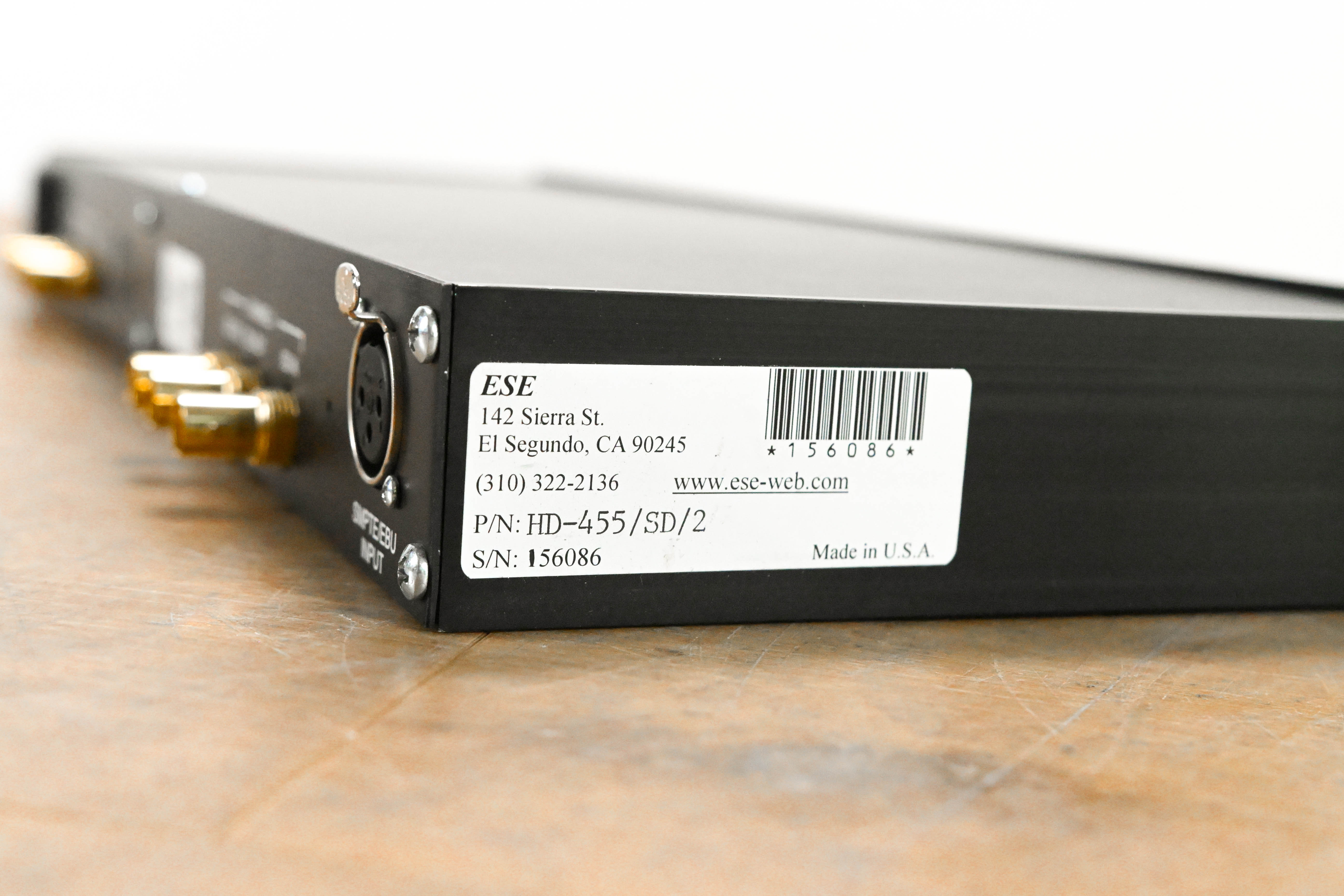 ESE HD-455/SD/2 Dual-Channel SDI Time Code Inserter
