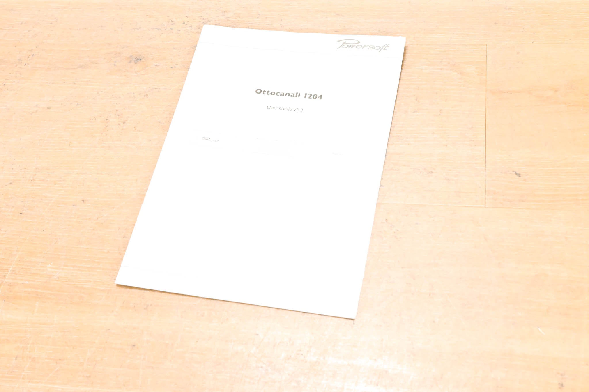 Powersoft Ottocanali 1204 DSP+ETH 8-Channel Power Amplifier