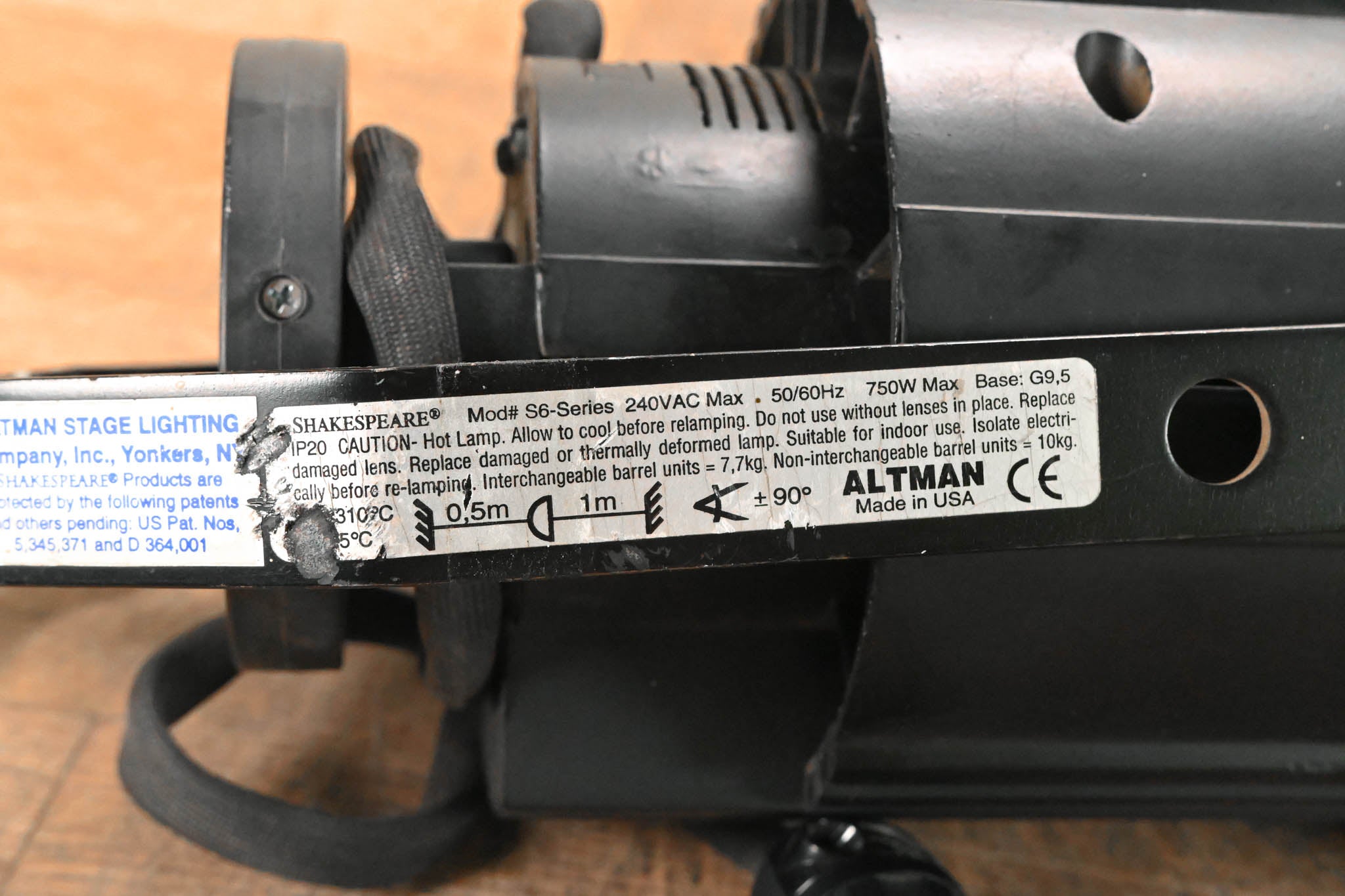 Altman Shakespeare S6-20 20 Degree Ellipsoidal Spotlight