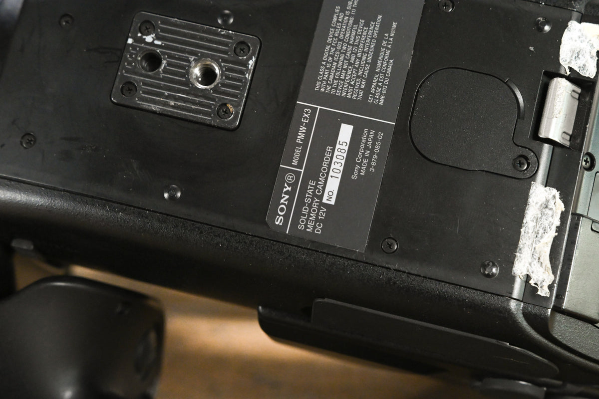 Sony PMW-EX3 XDCAM EX HD Compact Camcorder