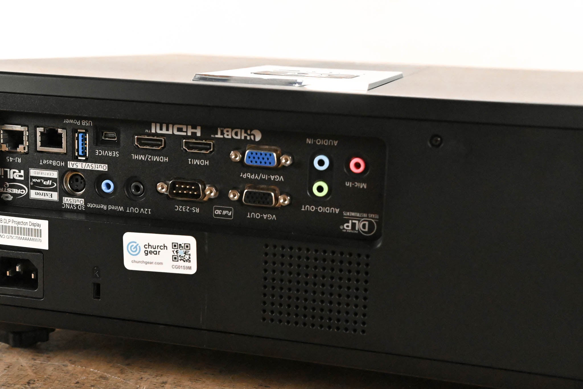 Optoma ZU510T-B WUXGA 5500-Lumen DLP Professional Laser Projector